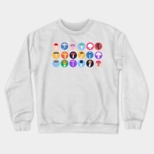 Mushroom Master Mushrooms Crewneck Sweatshirt